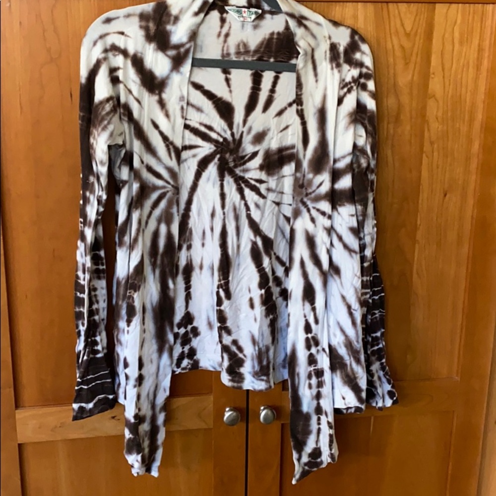 Hard tail cardigan.